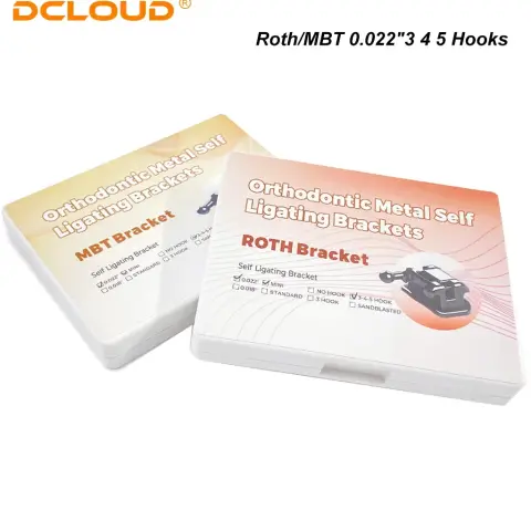 Bráquetes autoligáveis passivos, mini, Roth/MBT 022 345 · Imagem 5