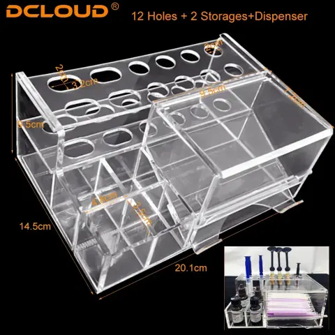Organizador de acrílico para materiais dentários e seringas · Imagem 5
